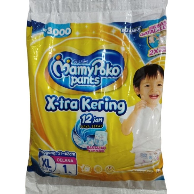 Pampers MamypokoPants Sachet ukuran XL harga satuan [Pcs]