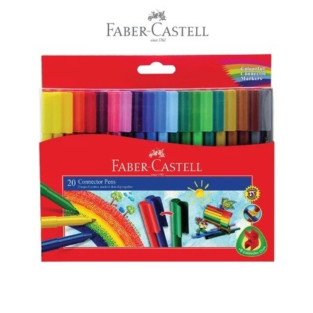 

PULPEN CONNECTOR FABER-CASTELL 20 WARNA