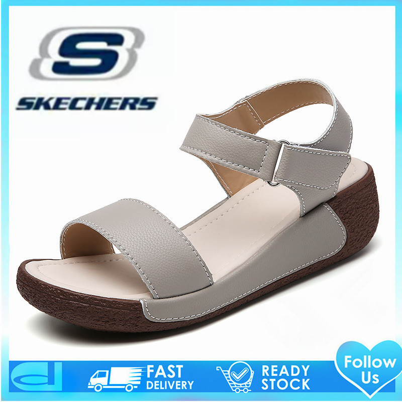 skechers_ sepatu wanita skechers_ sandal untuk Wanita sepatu wanita Sepatu kulit kasual wanita sepat