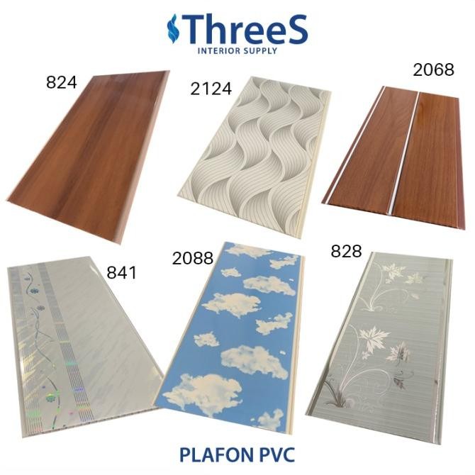 PVC PLAFON MOTIF 2026 KAYU MUDA