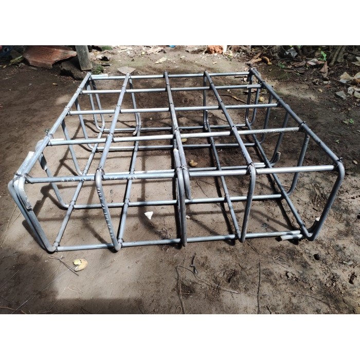 Pondasi Cakar Ayam 80X80 8 Jalur Besi 12 Full For Sale