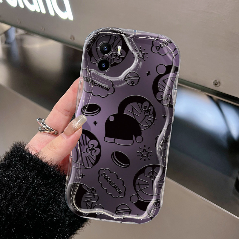 Casing Hp Untuk VIVO Y15s Y15a Y01 Y02s Case HP casing pelindung Softcase ponsel Doraemon silikon Ke
