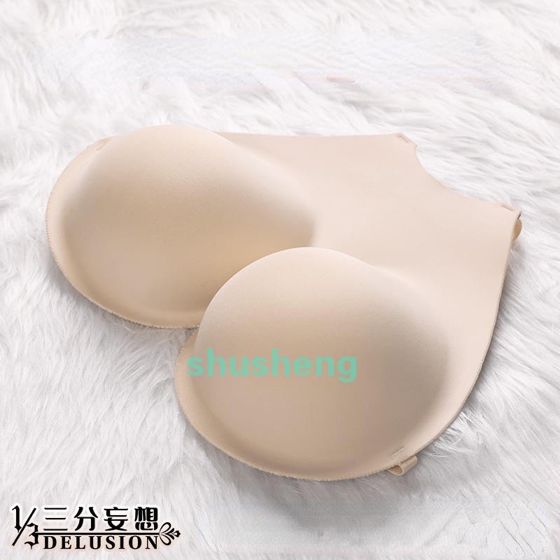 1/3 Khayalan Karena Payudara Palsu Tak Terlihat Jangkar Wanita Payudara Palsu Bantalan Payudara Besa