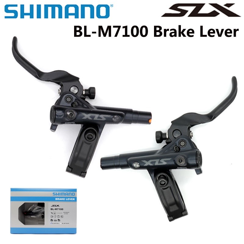 Tuas Rem Cakram Shimano SXL BL-M7100 Asli I-Spec EV tuas rem sepeda gunung MTB tangan kiri kanan aks