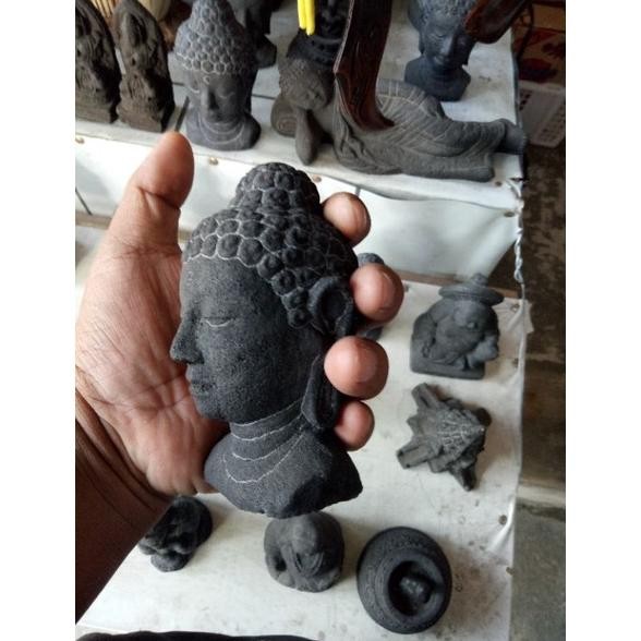 Up15 PATUNG RUSAK/RIJEK KILOAN | PATUNG KEPALA BUDHA | PATUNG BUDHA | PATUNG AQUARIUM | DEKORASI AKU