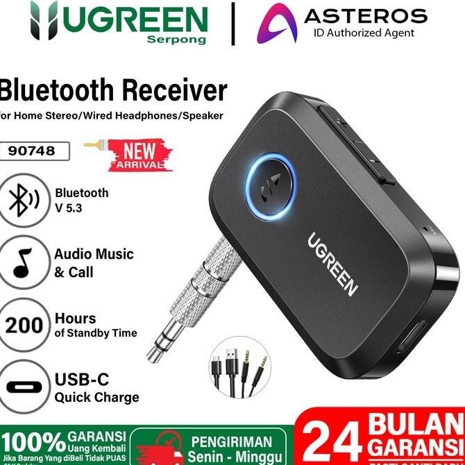 readyyy... ugreen bluetooth receiver 5.0 aptx low latency aac sbc audio receiver