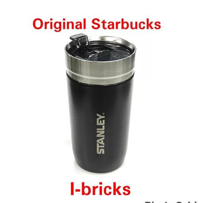 STARBUCKS TUMBLER STANLEY MAT BLACK ORIGINAL 0410T