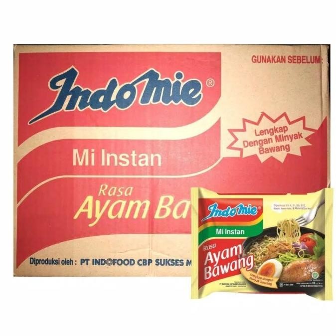 

INDOMIE AYAM BAWANG 1 DUS 40PCS