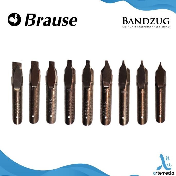 

Limited Mata Pena Kaligrafi Brause Bandzug Metal Nib Calligraphy Lettering Neo 2024