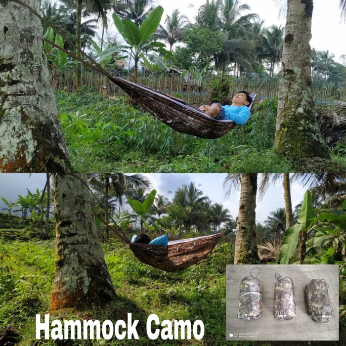 PROMO Hemok Gantung Camo Hammock Murah