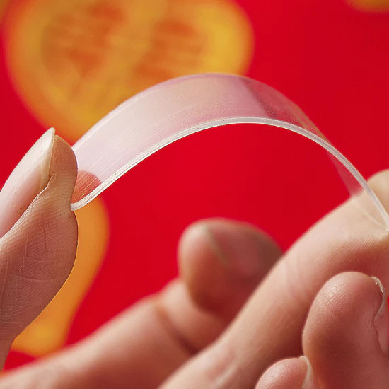 

Double Tape Transparan Mini Isi 60 Pcs Per Box Lakban 2 Dua Sisi Lakban Mini Bening Serbaguna Murah