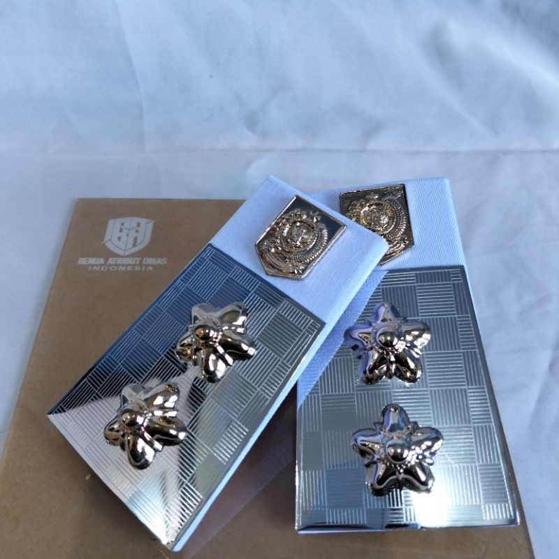 Tanda Pangkat Pdh Lurah Kain Putih Terbaru