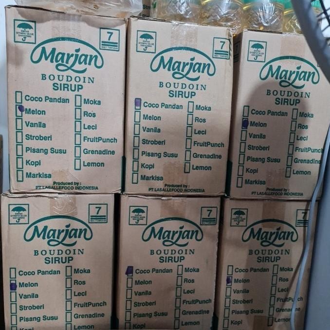 

SIRUP MARJAN 1 DUS 12 BOTOL