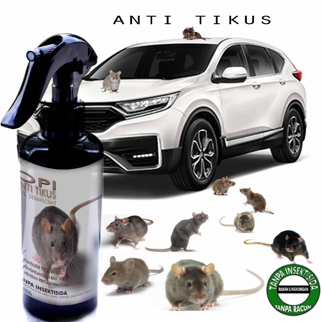 60ml sampai 500ml spray anti tikus mobil tanpa racun 6A340