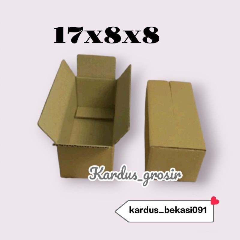 

kardus box packing 17x8x8