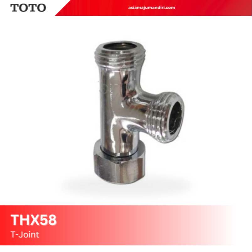 T-CABANG CLOSET TOTO THX58 (T-JOINT CLOSET)