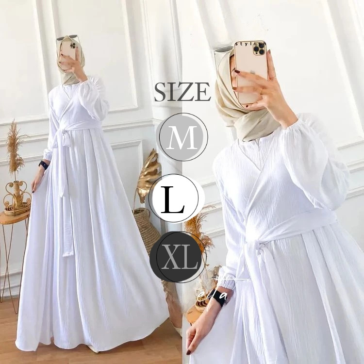 Gsmia Mewah Busui Gamis Wanita Syar'I Dress Murah Pakaian Muslim 2024 Trend Modis Gamis Jubah Pakaia