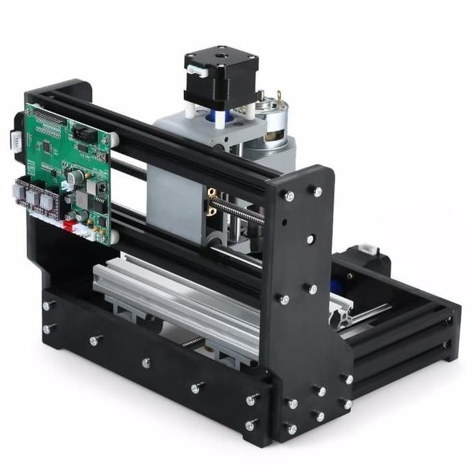 [ Ofe ] Cnc Router 3018 Pro Grbl Mesin Mini Cnc Engraving Pcb Acrylic  Ready