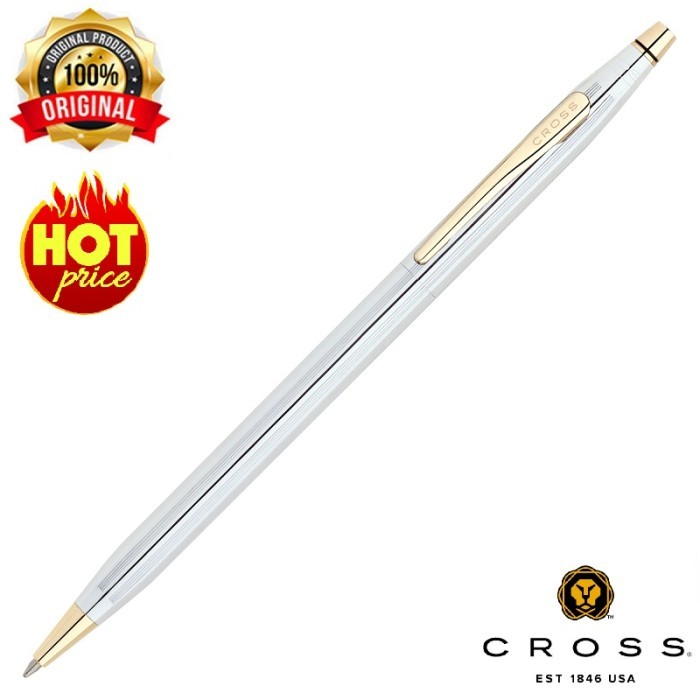 

Cross Classic Century Silver Gold Medalist 23K Gold Plated Ballpoint
