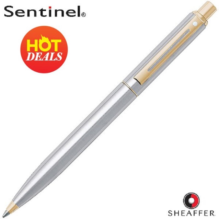 

Sheaffer Sentinel Silver Gold Brushed 321