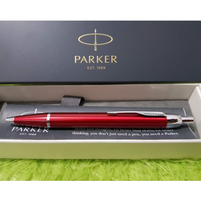

PULPEN PARKER ORIGINAL RED MARRON FREE CUSTOM REQUEST GRAFIR NAMA ANDA