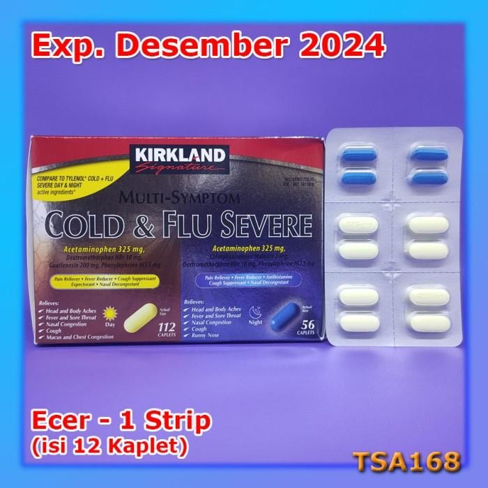 

Kirkland Multi Symptom Cold Flu Fever & Cough AM PM DayQuil NyQuil Kualitas Terbaik