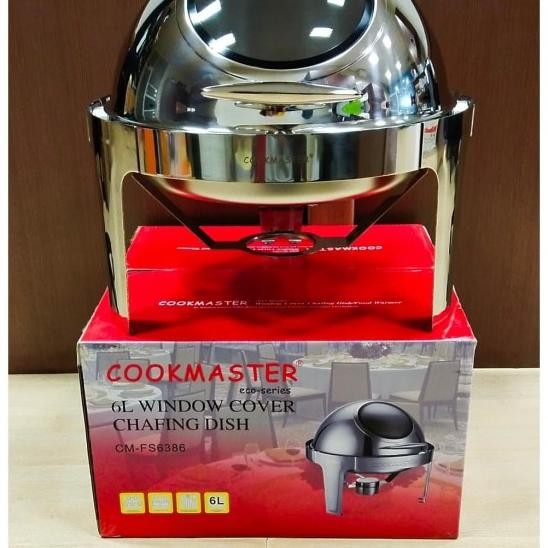 Cookmaster Window Cover Chafing Dish / Food Warmer 6 L Cmfs6386