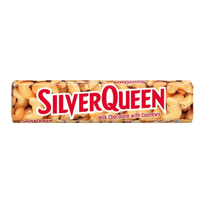 

Cokelat SILVER QUEEN Milk Chocolate Almond 28 g