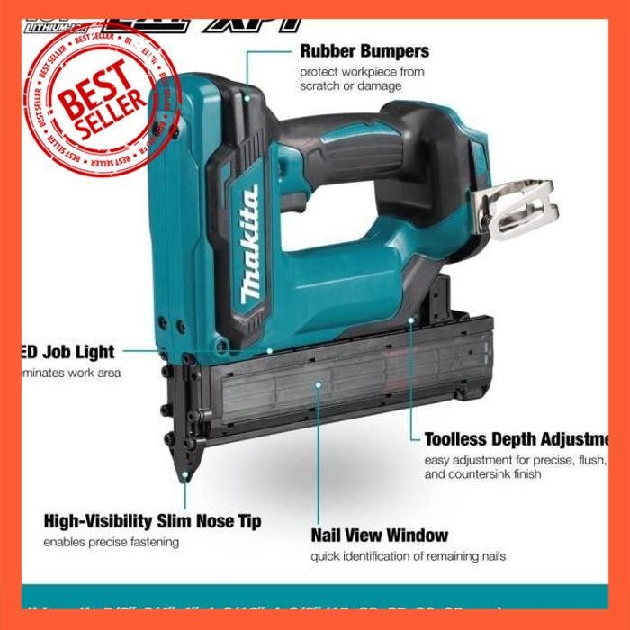 Makita DFN350Z 18V Cordless Brad Nailer - Paku Tembak Tanpa Kabel