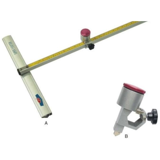 [ Rd ] Glass Straight Cutter 150 Cm Pemotong Kaca Lurus Glass T Cutter