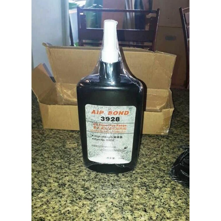 Lem Kaca Transparant 250 Ml Uv Curing Light Adhesives Lem Kaca Uv Glue