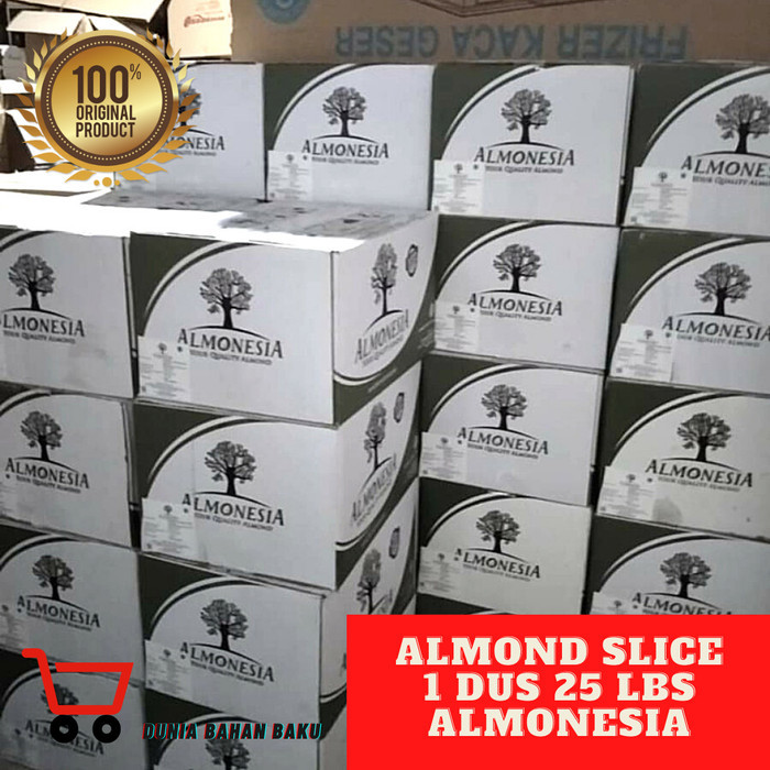 

Almond slice Almonesia ASLI 1 karton 11,34 kg