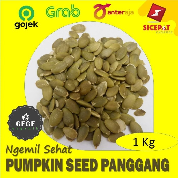 

1kg Biji Labu Panggang Oven Roasted Pumpkin Seed Rasa Plain Original