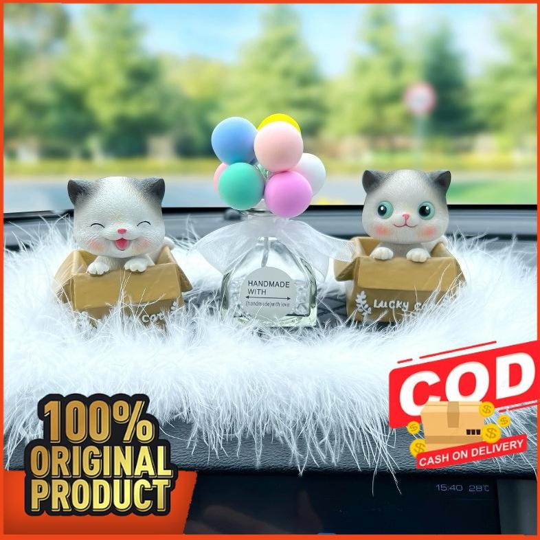 Hemat Hosela Pajangan Mobil Kucing Lucu Unik Pajangan Dashboard Mobil Aksesoris Interior Mobil Hiasa