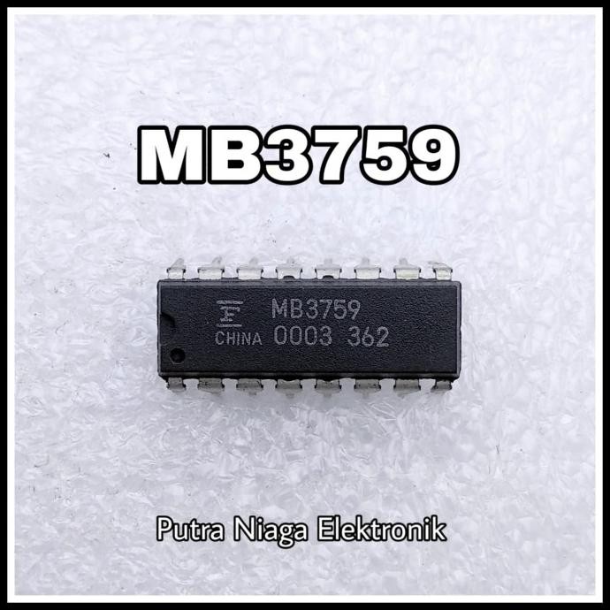 Diskon ic MB3759 Dip 16 Pin / MB 3759 putr4n Ayo Beli