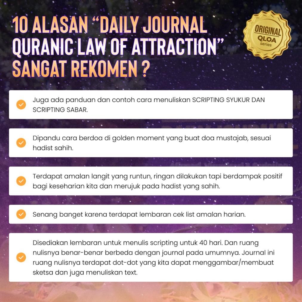 

VIRAL Paket QLOA + Daily Journal CQ37