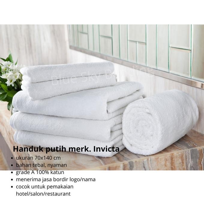 Handuk putih hotel invicta