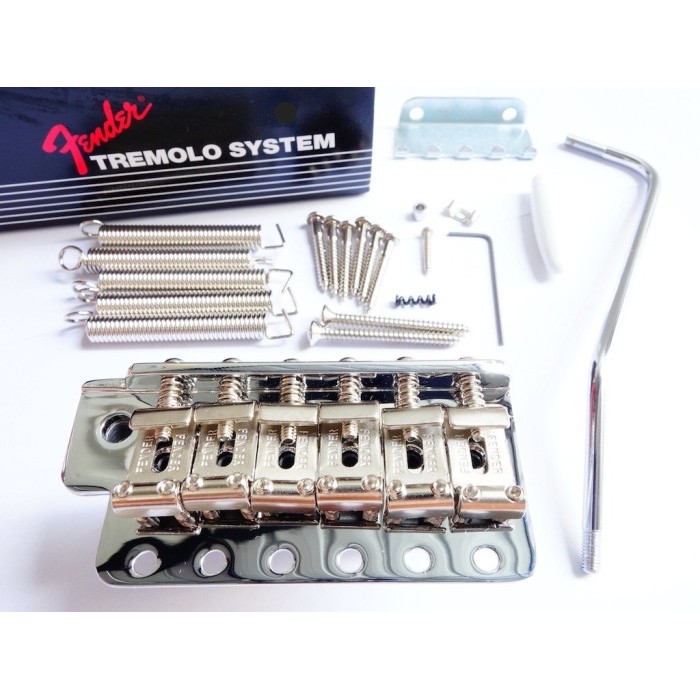 Fender Stratocaster Original Vintage Guitar Tremolo Bridge Chrome 0992