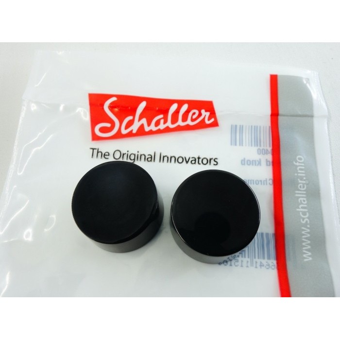 Schaller Speed Knobs Black Chrome