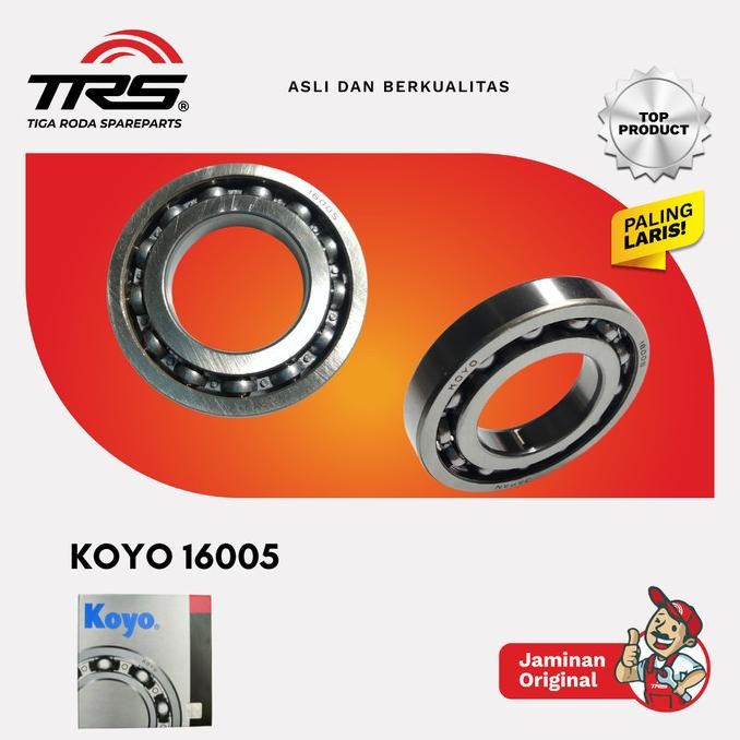 [Trs] Laker Bearing Koyo 16005 Original Koyo Original