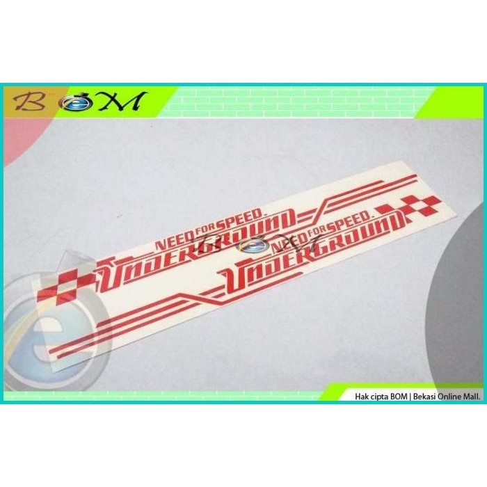 

sticker stiker tulisan cutting NFS need for speed underground kecil 1