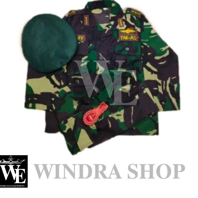 Jual Terbatass Baju Profesi Anak Tni Kumplit Baju Tni Anak Tk Baju Anak Tni