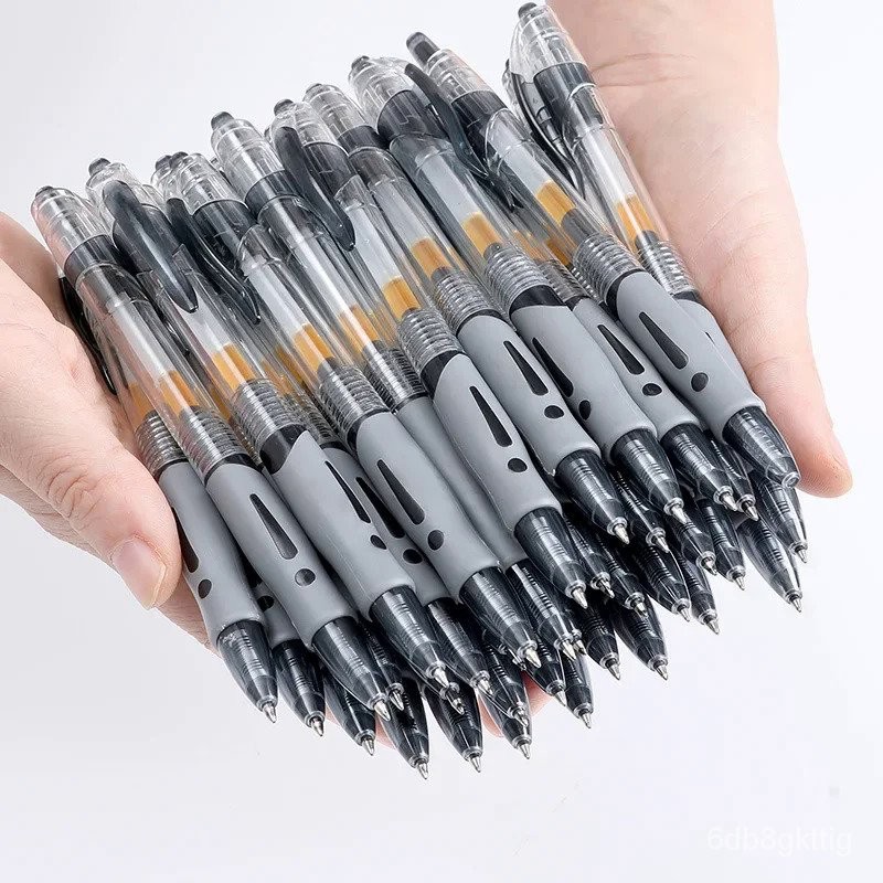 

13/30pcs Retractable Gel Pens Set Black/Red/Blue Ink Ballpoint for Writing Refills Office Accessories School Supplies Stationery HLGB