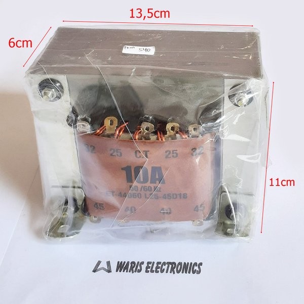 Trafo ERA CT 10A Ampere Murni 45V Travo