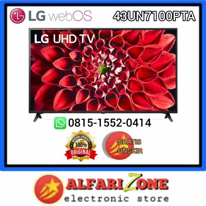 Toko Bakia -- LG Smart TV 43 inch 43UN7100 LG UHD TV 2020 43UN71 2020