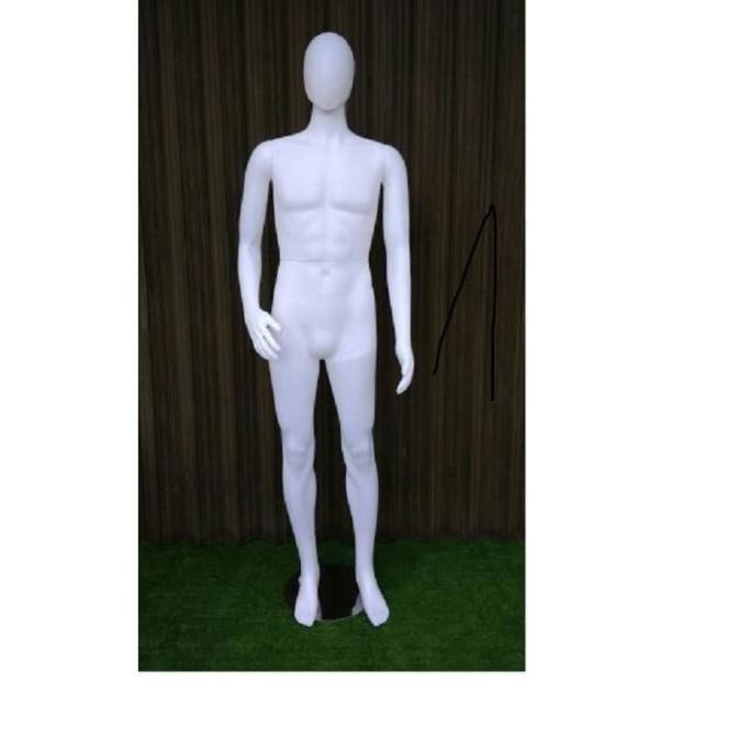 Manekin Full Body Pria Plastik/Patung Plastik Cowo