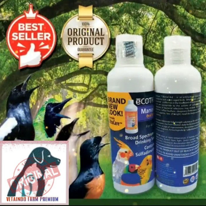 MARVEL AID 237ml obat burung sakit