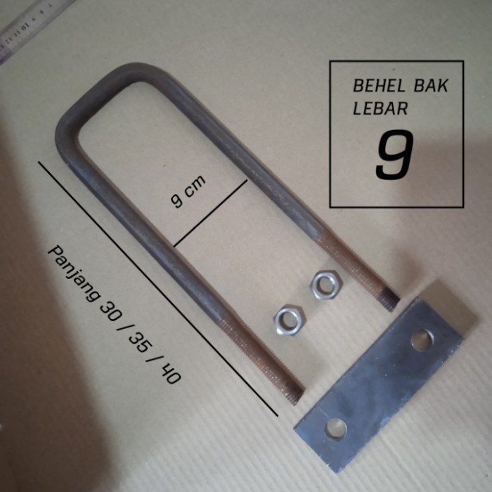 BEHEL UBOLT BAK LEBAR 9