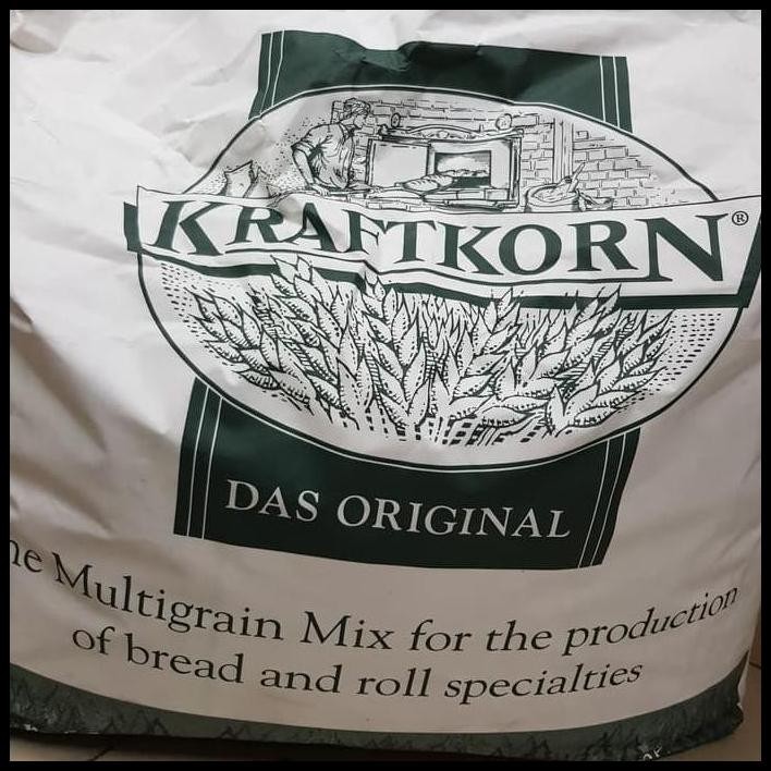 

Kraftkorn Multigrain Mix Tepung Roti Gandum Kemasan 1000Gr 1Kg
