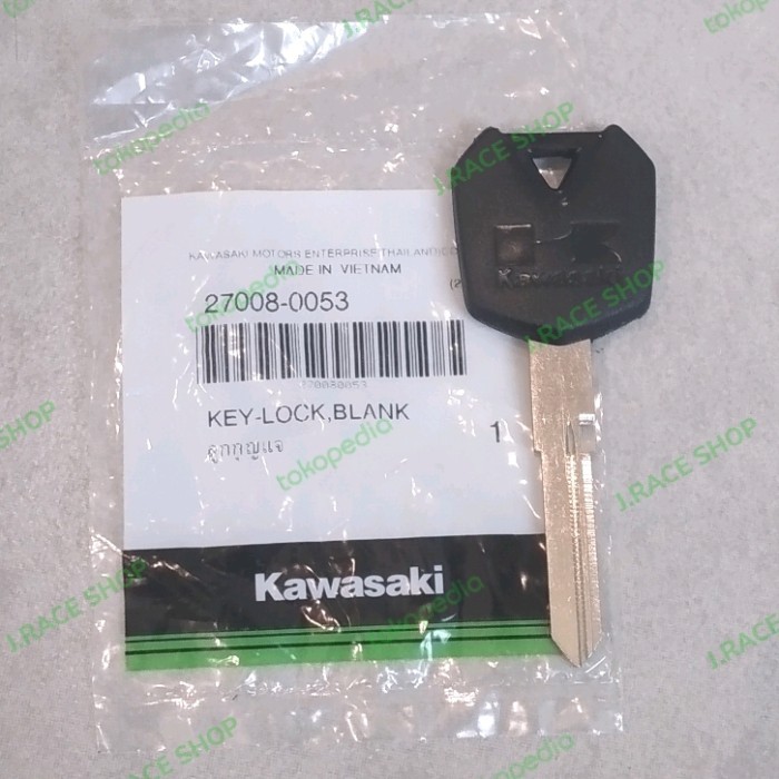 KEY LOCK BLANK ANAK KUNCI KAWASAKI VERSYS-X250 KSR ORIGINAL
